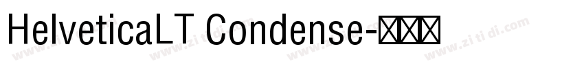HelveticaLT Condense字体转换